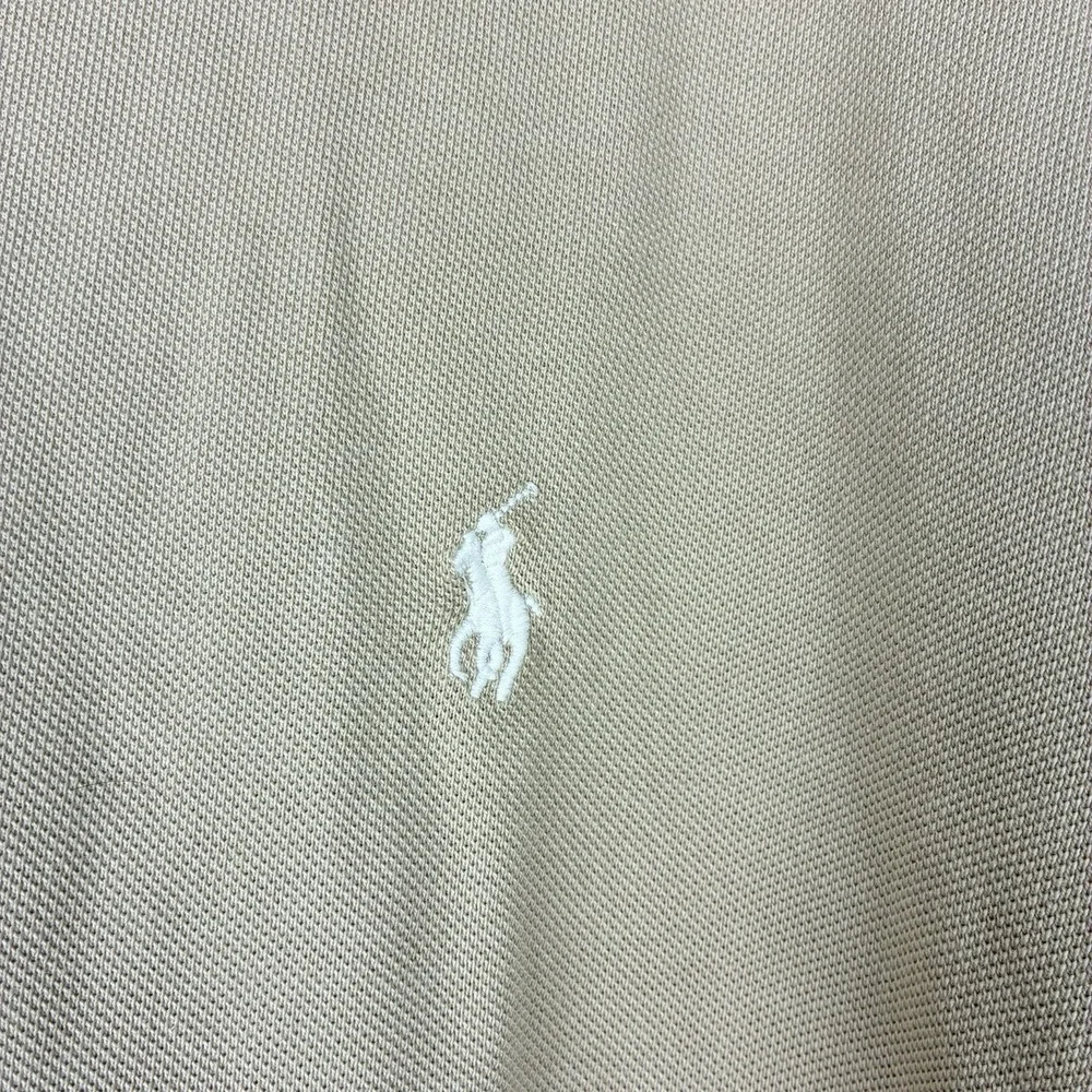 Polo Ralph Lauren Polo Shirt Mens 2X Tan Slim Fit Cotton Pony NWT